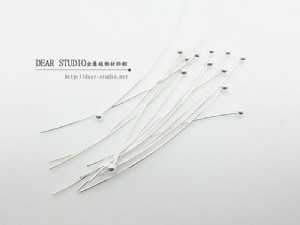 40mm珠針(銀色)